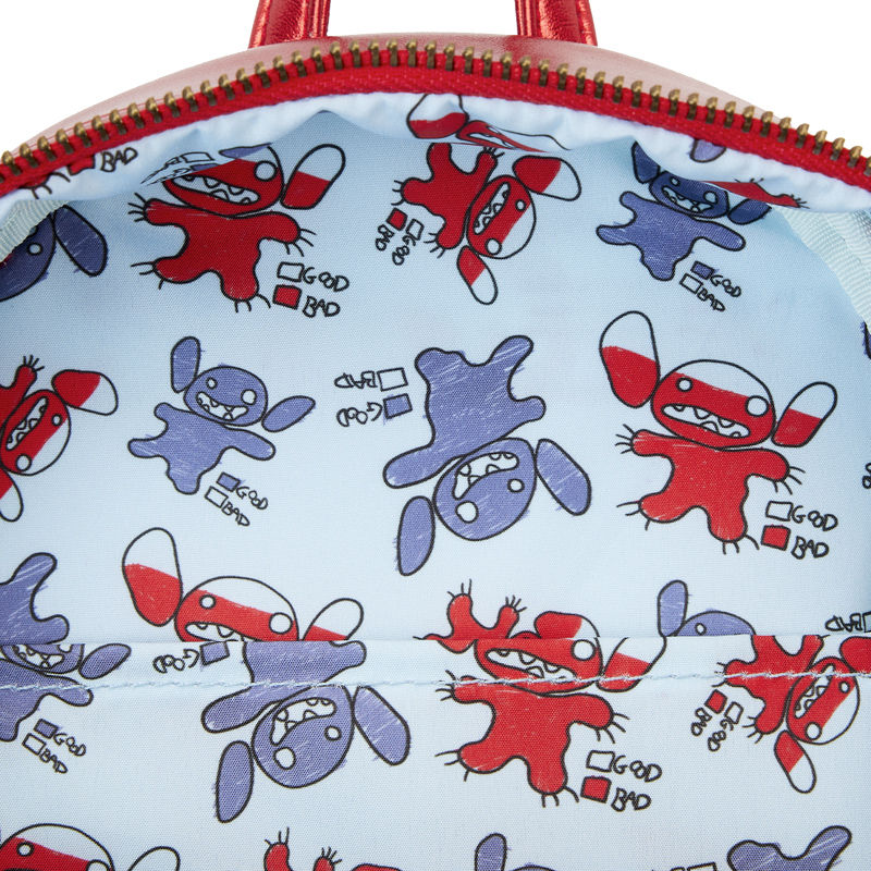 mini-mochila Stitch Devil Cosplay Mini-Backpack