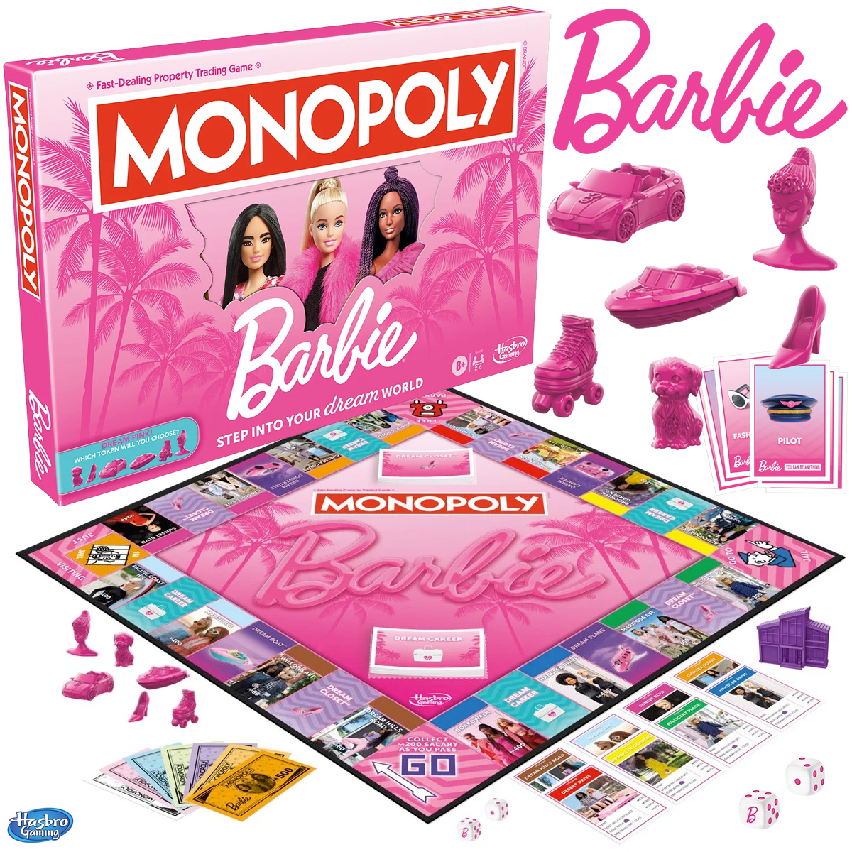 Jogo Monopoly Barbie 