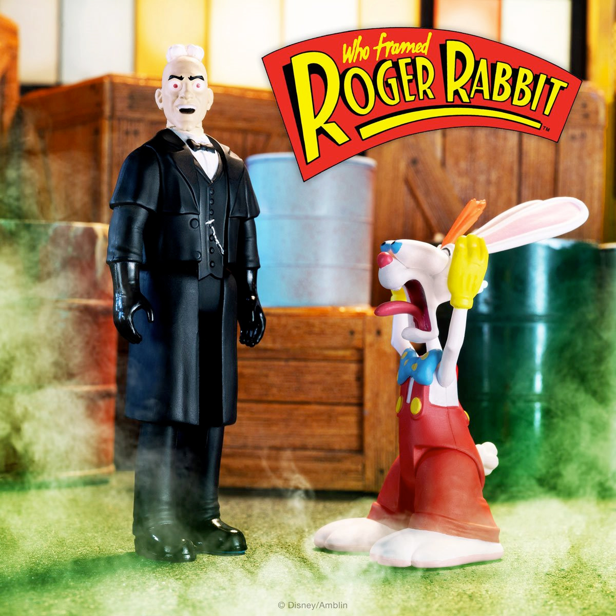 Action Figures Roger Rabbit e Judge Doom ReAction (SDCC 23)