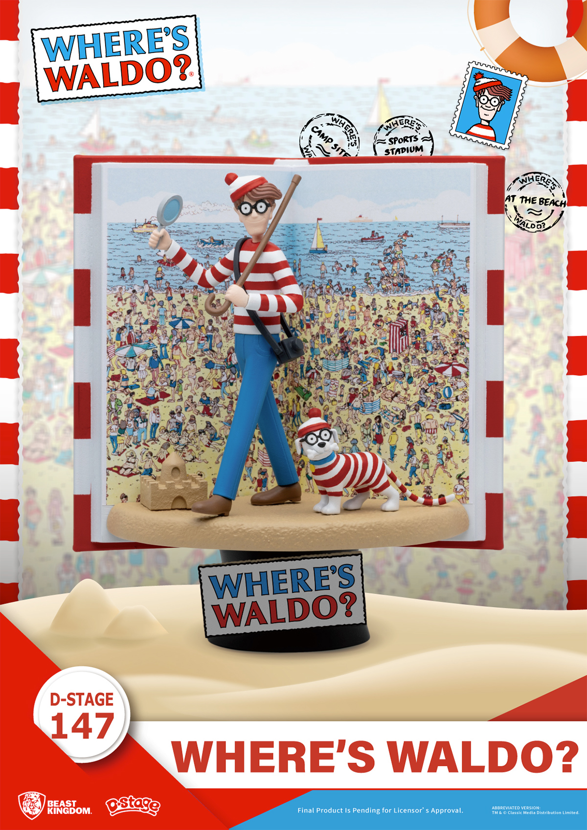 Onde está Wally? D-Stage Estátua/Diorama 360 Graus da Beast Kingdom