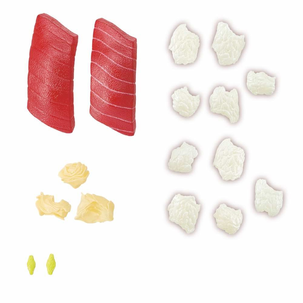 Quebra-Cabeça 3D Kaitai Puzzle Lite: Sushi de Atum (Tekka Nigiri)