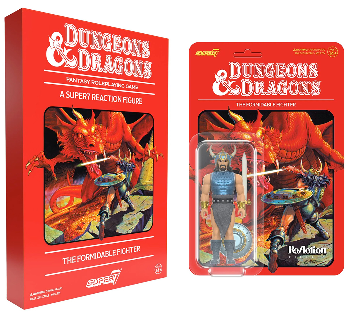 The Formidable Fighter Dungeons & Dragons ReAction Figure