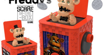 Jogo de Manivela Five Nights at Freddy's Scare-in-the-Box (Funko