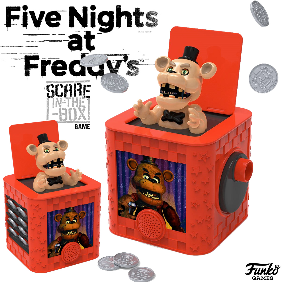 Lindo Boneco Five Nights At Freddy Nightmare Freddy 14cm