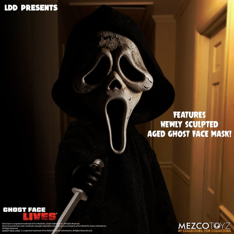 Living Dead Dolls Presents: Ghostface (Zombie Edition) from Wes Craven's Scream Film Series