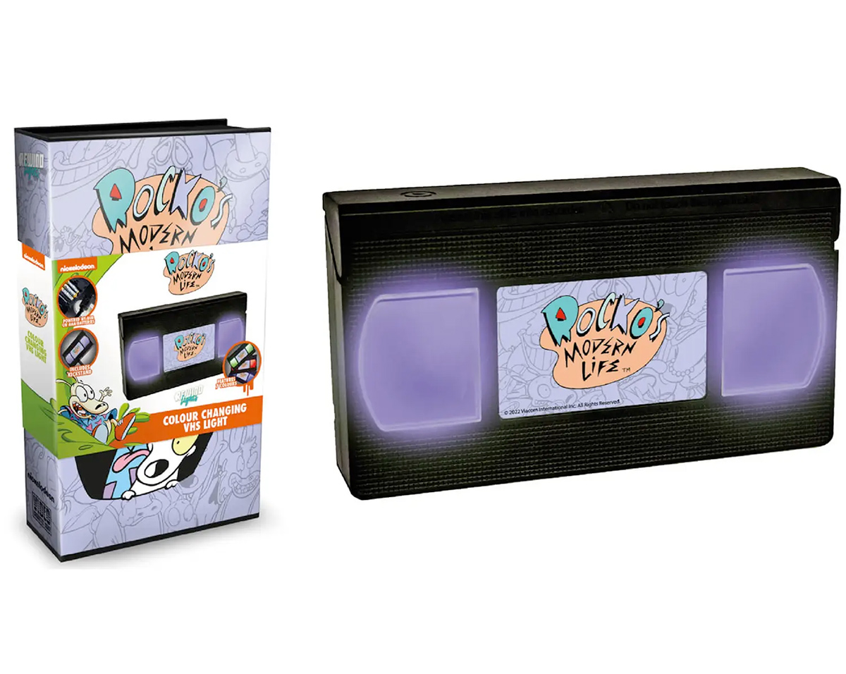 Rocko’s Modern Life Retro Rewind VHS Light