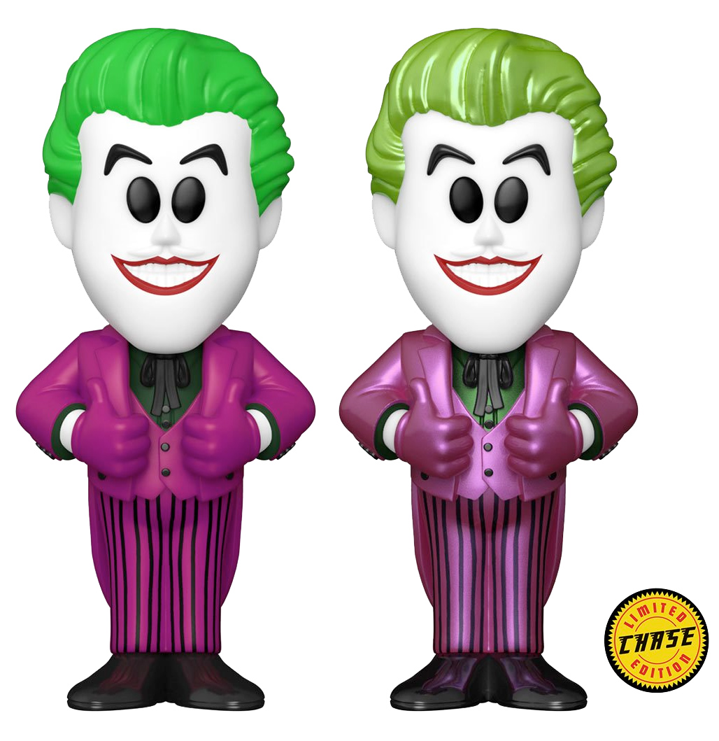 Vinyl SODA Joker Doll from the Classic Batman Series 1966 (Cesar Romero)