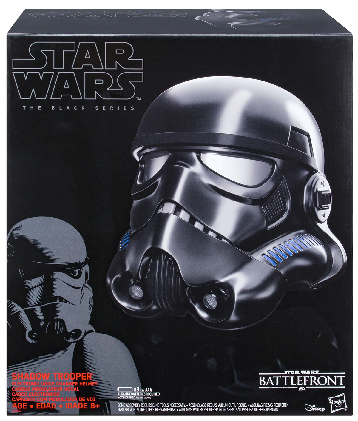 Capacete Eletrônico Shadow Trooper Voice Changer do Game Star Wars Battlefront