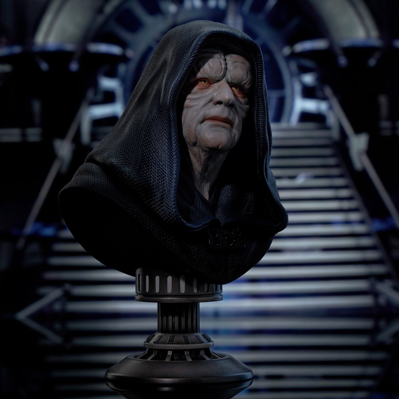 Busto Imperador Palpatine Legends in 3D em Star Wars O Retorno de Jedi