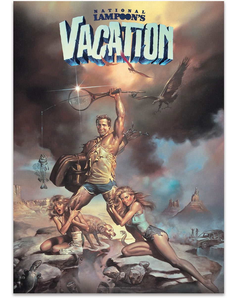 Harold Ramis Comedy A Bad Vacation Vuzzle Puzzle in VHS Box