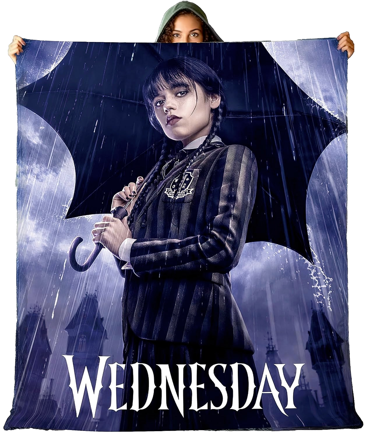Cobertores de Lance Wednesday Addams (Netflix)