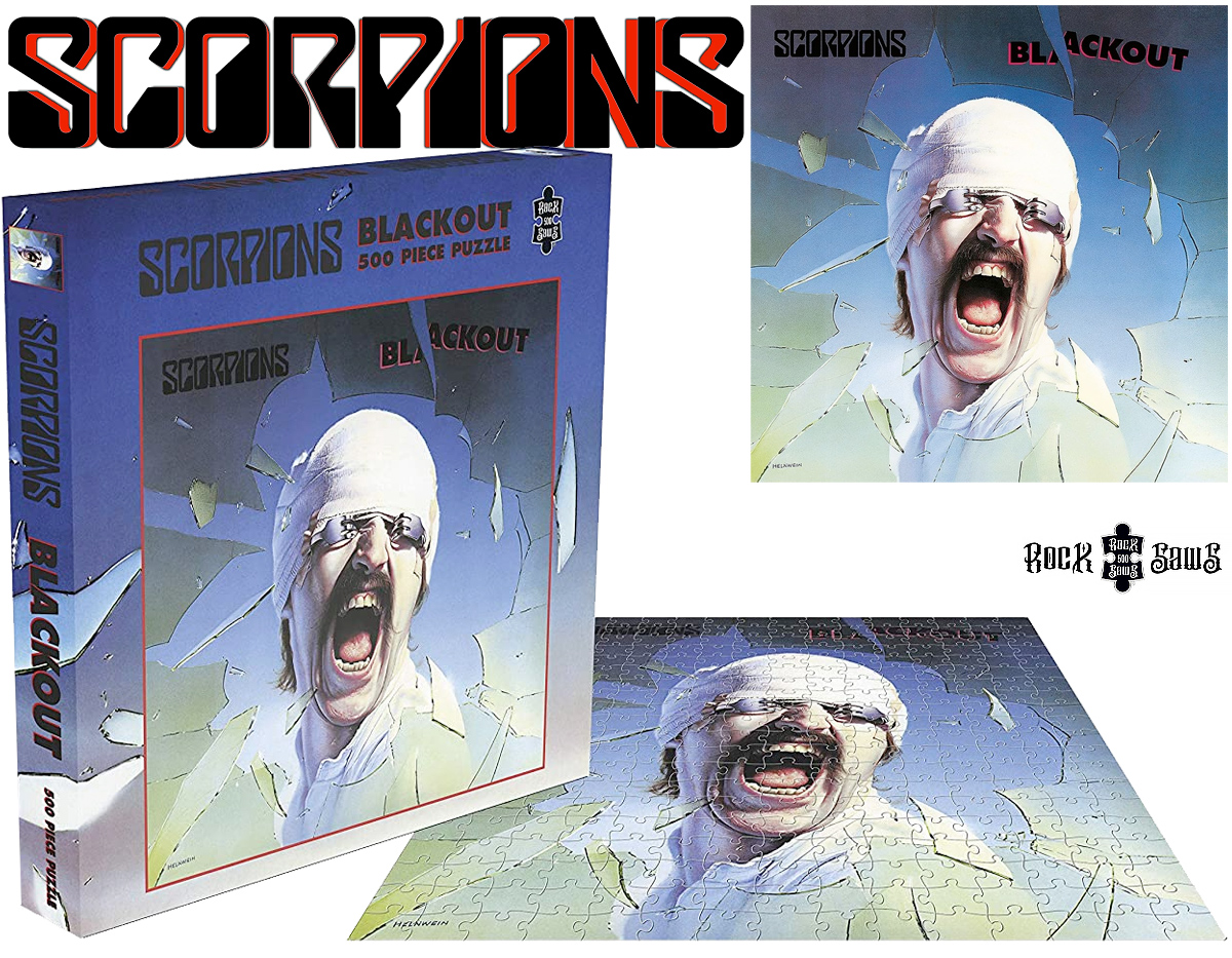 Quebra-Cabeça Scorpions Capa do Álbum Blackout de 1982