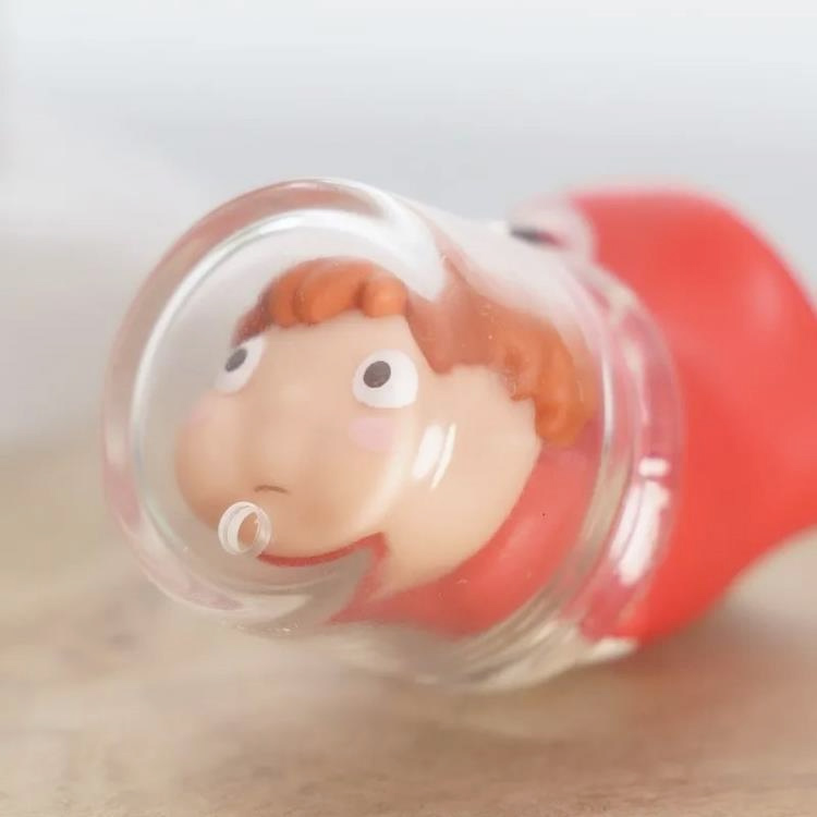 Ponyo Keychain Stuck in a Bottle (Hayao Miyazaki)