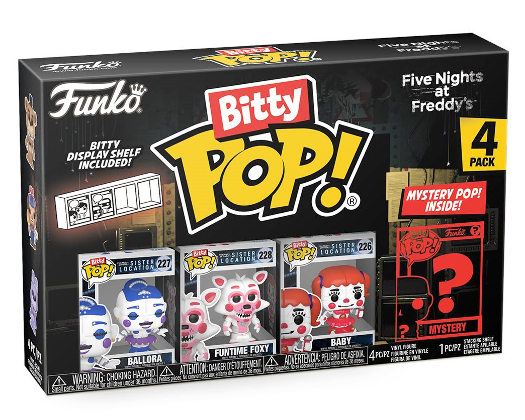 Micro-Figuras Five Nights at Freddy’s Funko Bitty Pop!