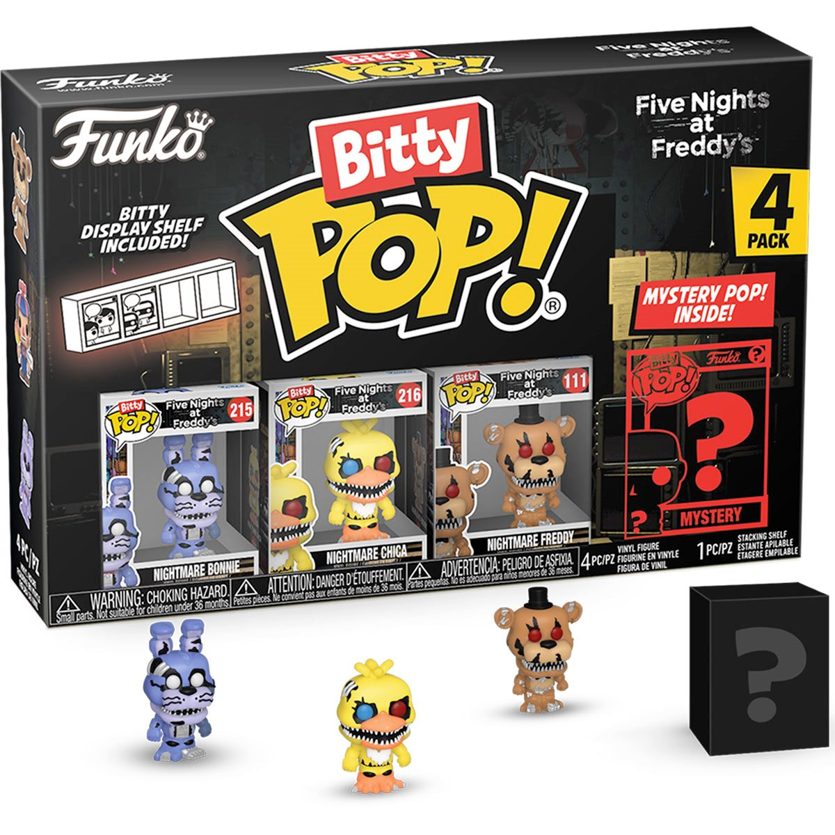Micro-Figuras Five Nights at Freddy’s Funko Bitty Pop!