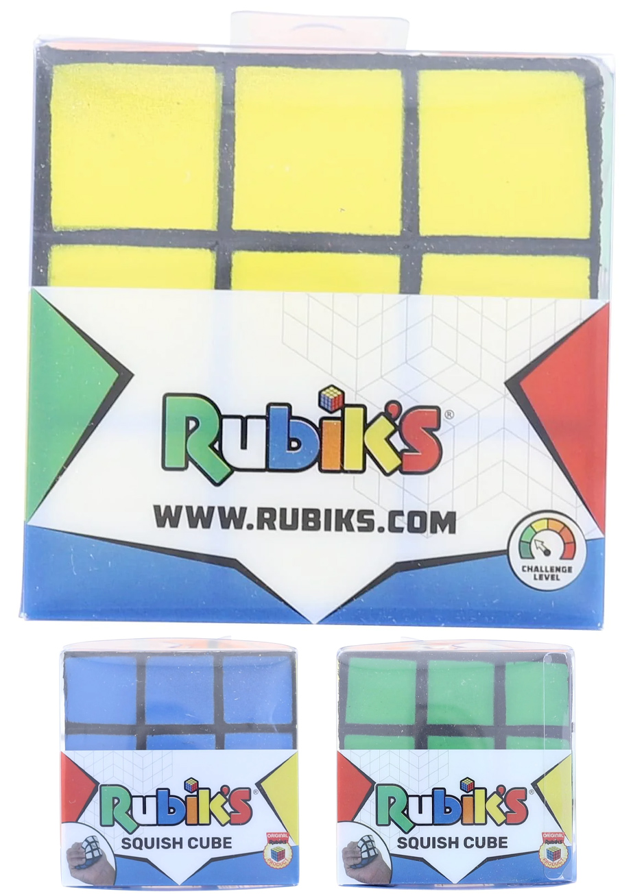 Rubik's Cube Anti-Stress Toy for Kneading and Crush