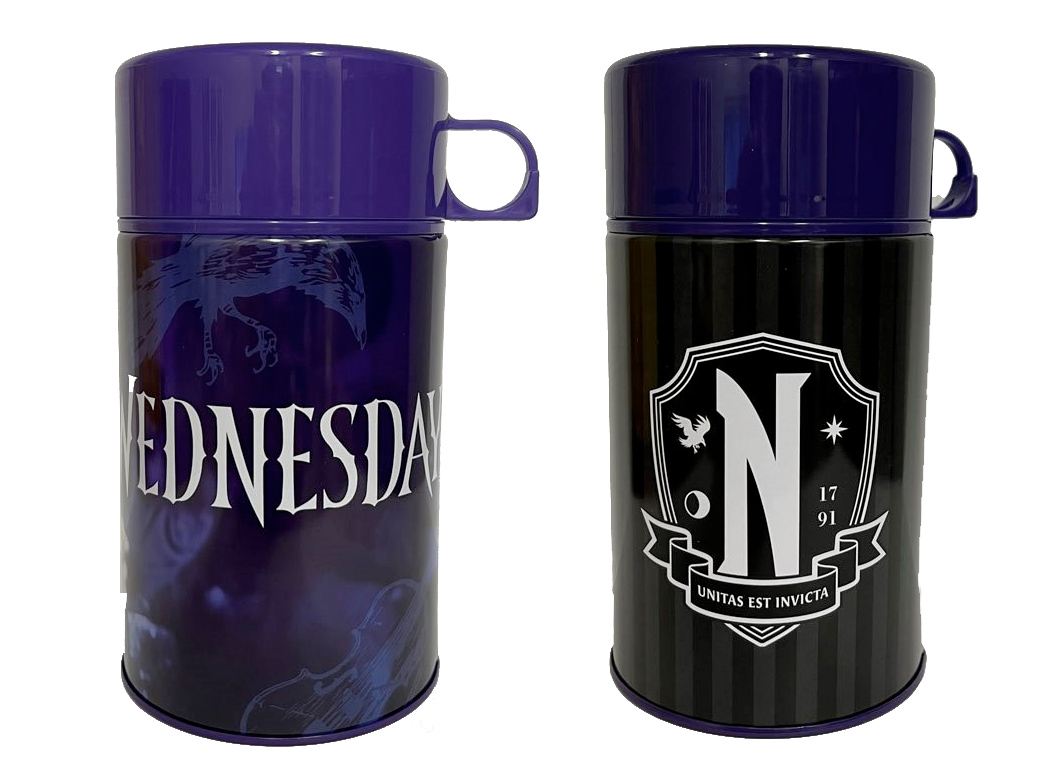Lunchboxes Wednesday Academia Nevermore (Netflix)