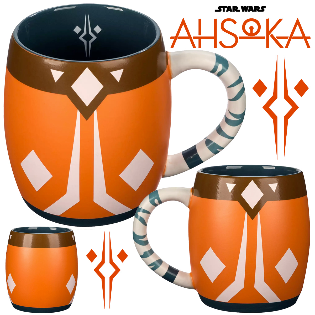 Caneca Ahsoka Tano Star Wars com Símbolo Fulcrum