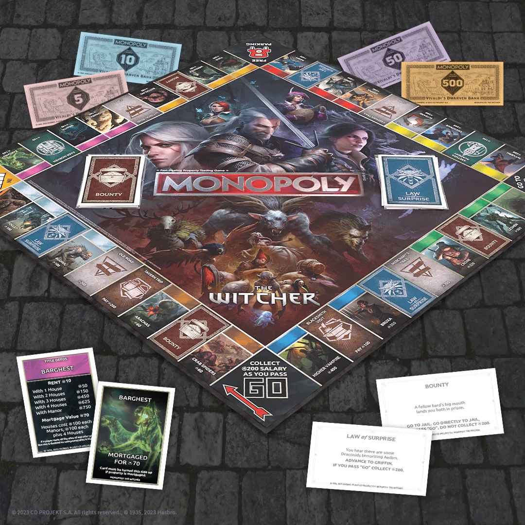 Jogo Monopoly The Witcher