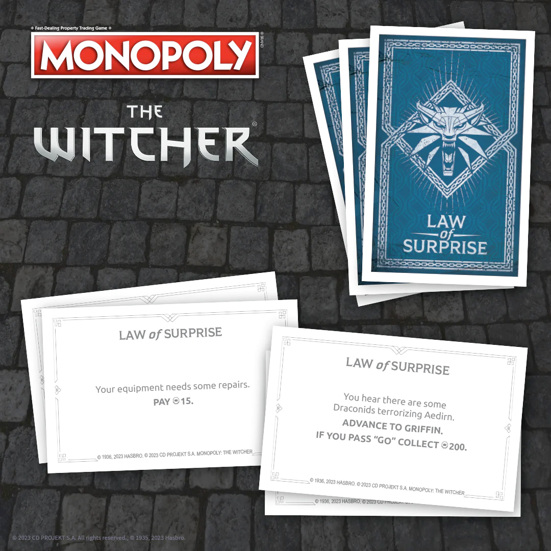 Jogo Monopoly The Witcher