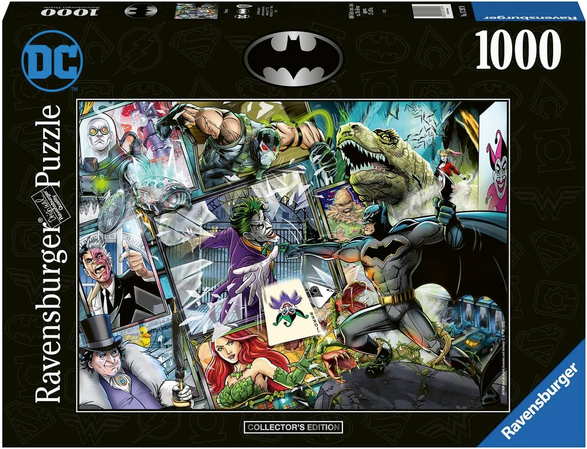 Quebra-Cabeça Batman e Arqui-Inimigos - Ravensburger Collector’s Edition