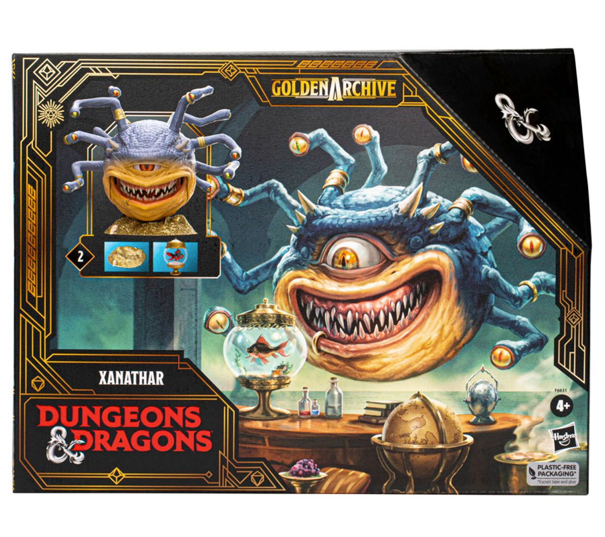 Action Figures Dungeons & Dragons Golden Archive: Xanathar e Besta Deslocadora