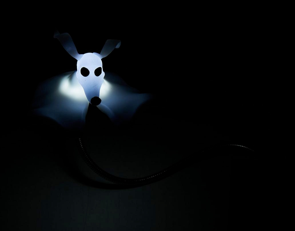 Luz de Leitura Zero, o Cachorro Fantasma de Jack Skellington (Nightmare Before Christmas)