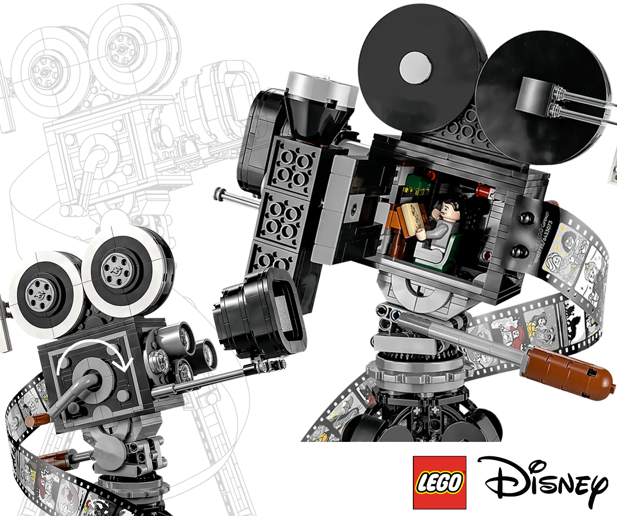 LEGO Câmera de Cinema Vintage de Walt Disney