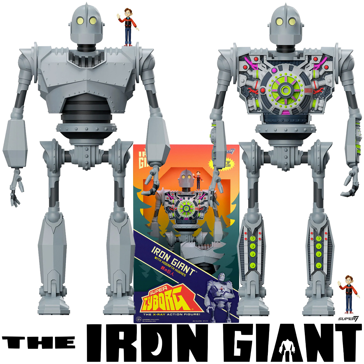 Action Figure The Iron Giant Super Cyborg 