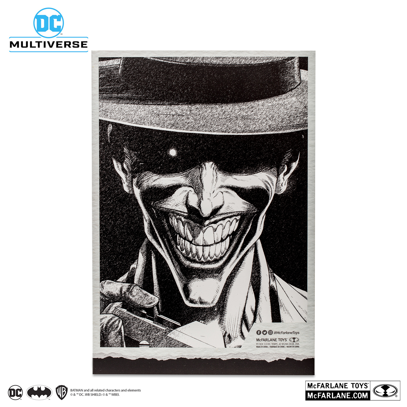 The Joker Comedian Designed by Jason Fabok Sketch Edition Gold Label