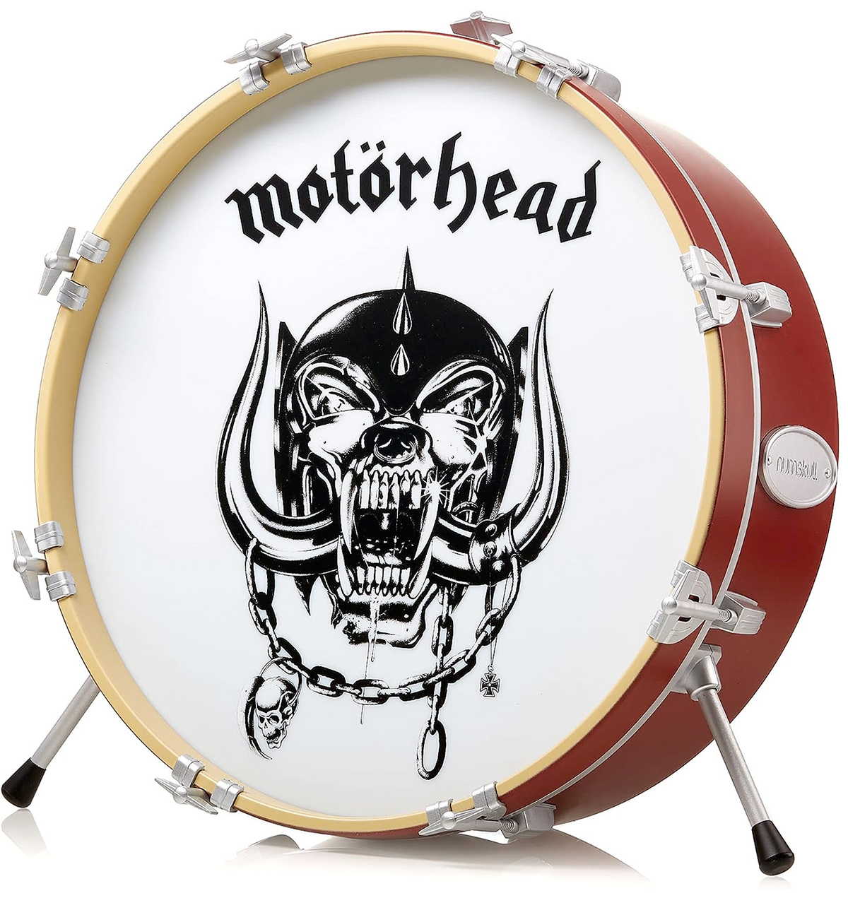 Luminárias Numskull Rock 'n' Roll Bass Drum 3D: Ozzy Osbourne, Iron Maiden e Motorhead