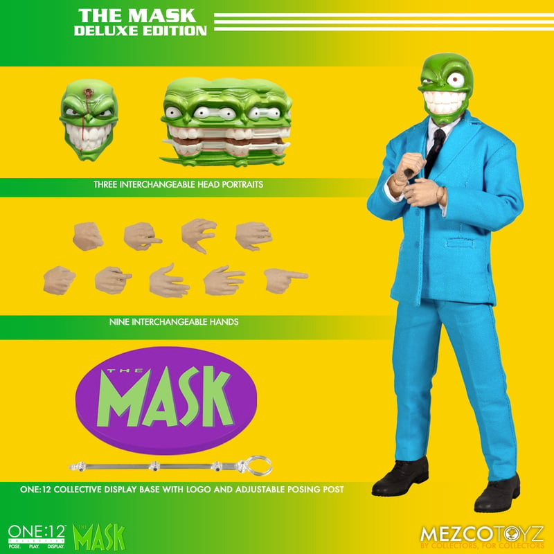 Action Figure O Máskara (The Mask Deluxe): O Máskara (The Mask