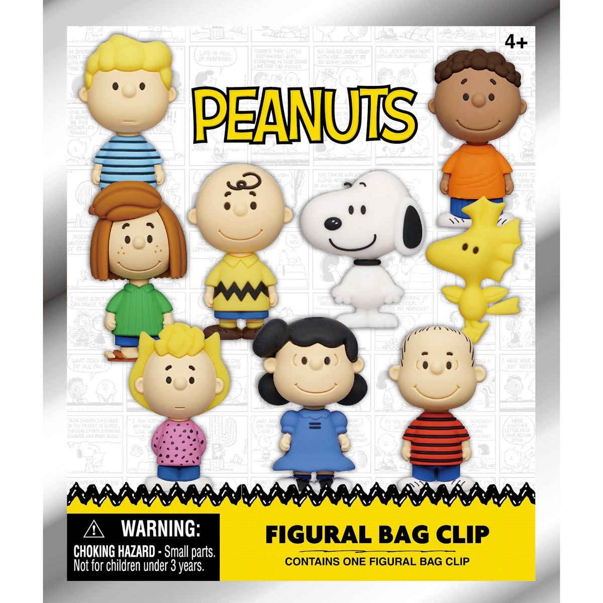 Chaveiros Peanuts 3D Figural Bag Clips (Blind-Bag)