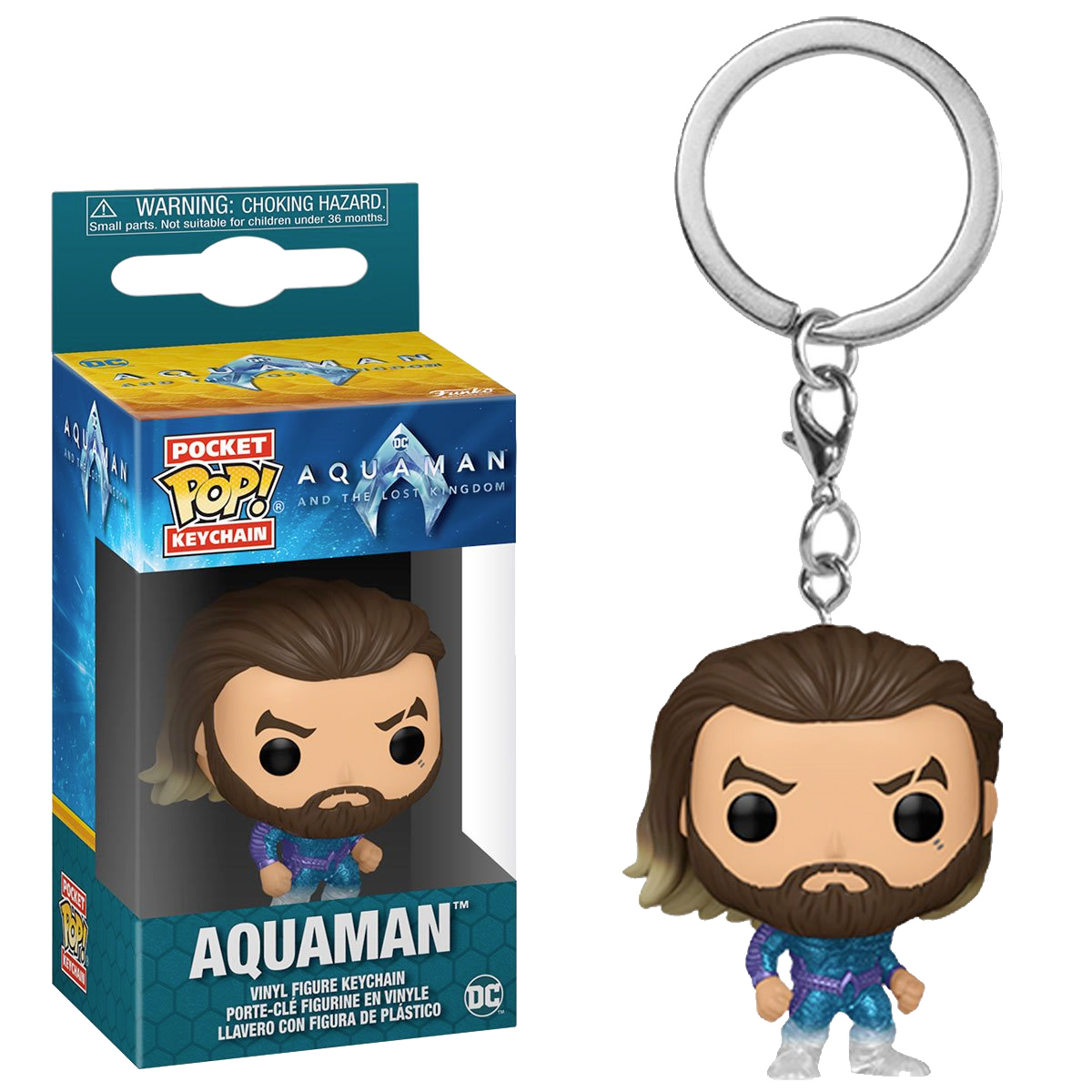 Chaveiros Aquaman 2: O Reino Perdido Funko Pocket Pop!