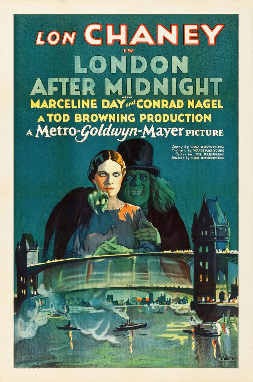 Poster London After Midnight (1927)