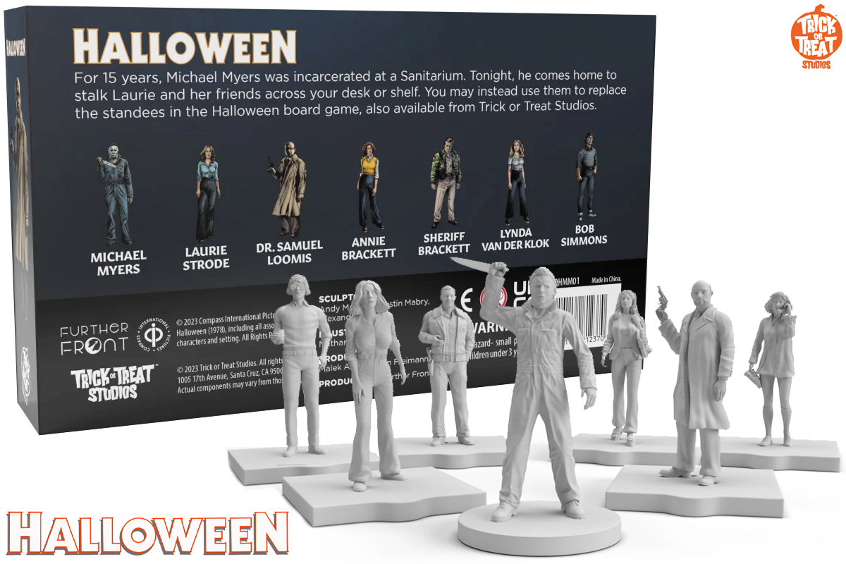 Halloween 1978 Hidden Movement Board Game - Primeiro Jogo Oficial do Filme de John Carpenter