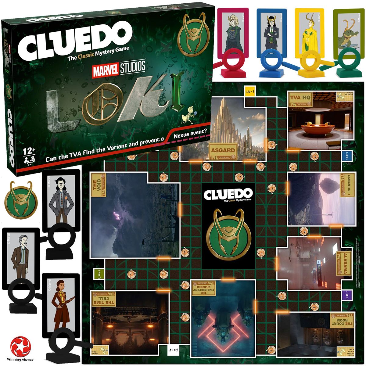Jogo Clue (Detetive) da Série Loki