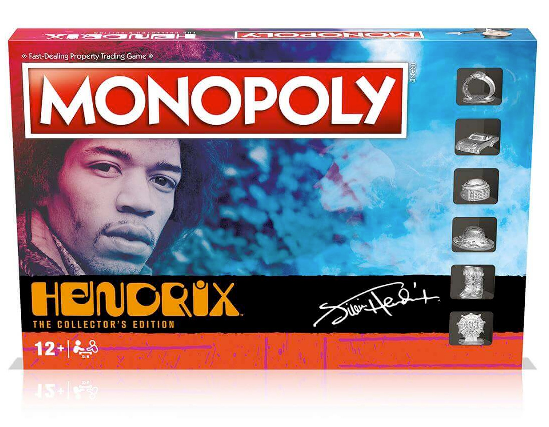 Jogo Monopoly Jimi Hendrix