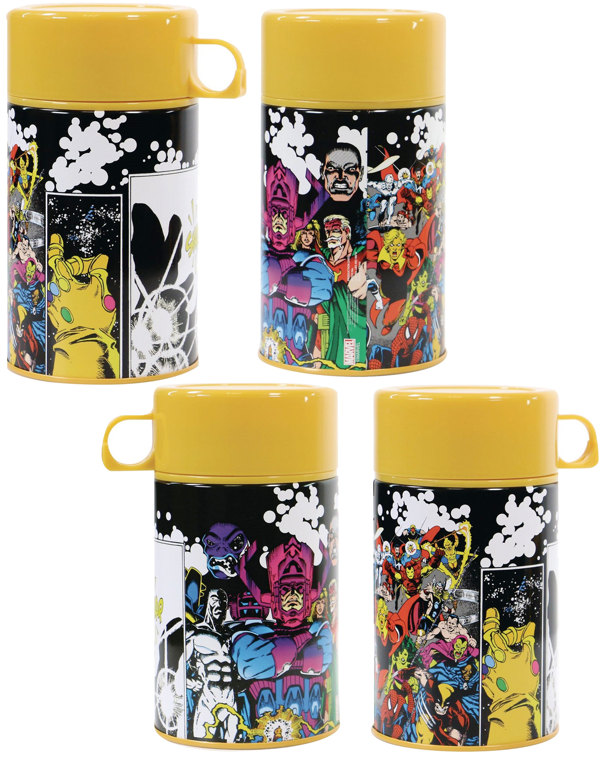 Marvel Tin Titans Lunch Boxes