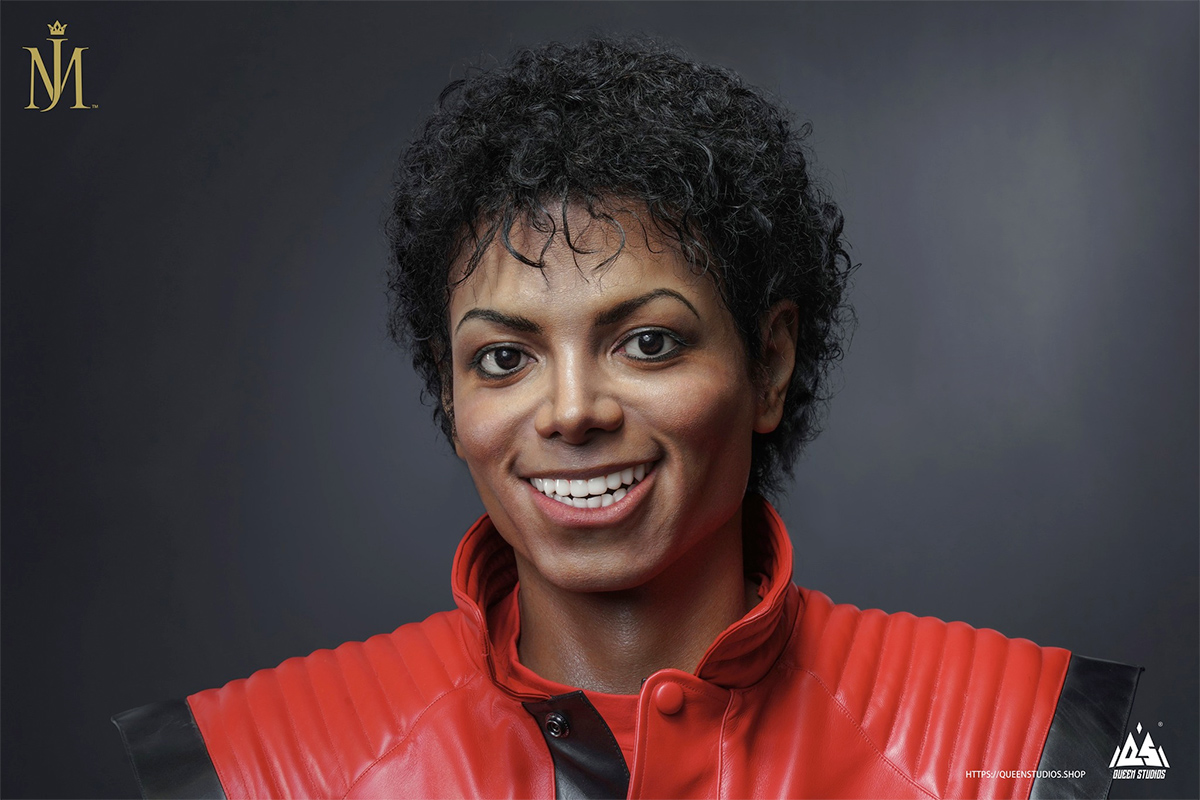 Busto Michael Jackson Thriller em Tamanho Real