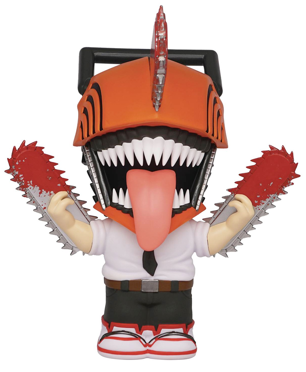 Cofres Chainsaw Man PVC Figural Banks: Denji, o Homem Motosserra e Pochita