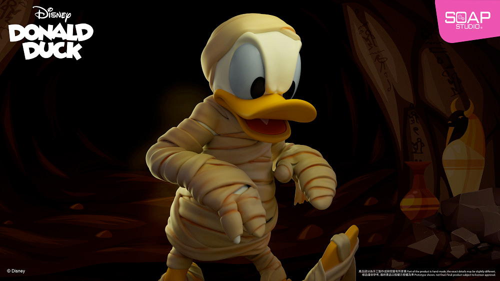 Mickey Vampire and Donald Duck Mummy Halloween Cosplay Figures (Soap Studios)