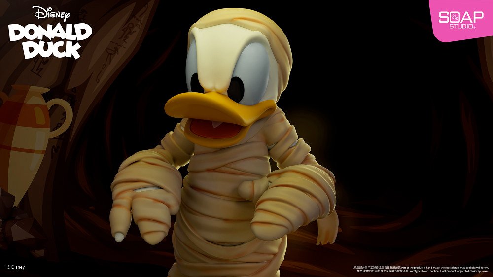 Mickey Vampire and Donald Duck Mummy Halloween Cosplay Figures (Soap Studios)
