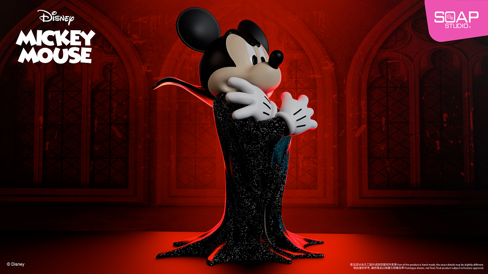 Figuras Mickey Vampiro e Pato Donald Múmia Halloween Cosplay (Soap Studios)