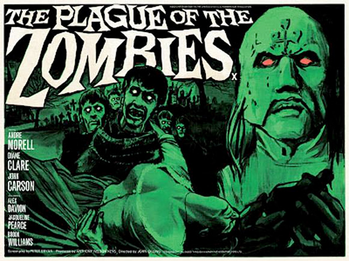 Posters Filmes Clássicos da Hammer Horror: Drácula e Plague of the Zombies