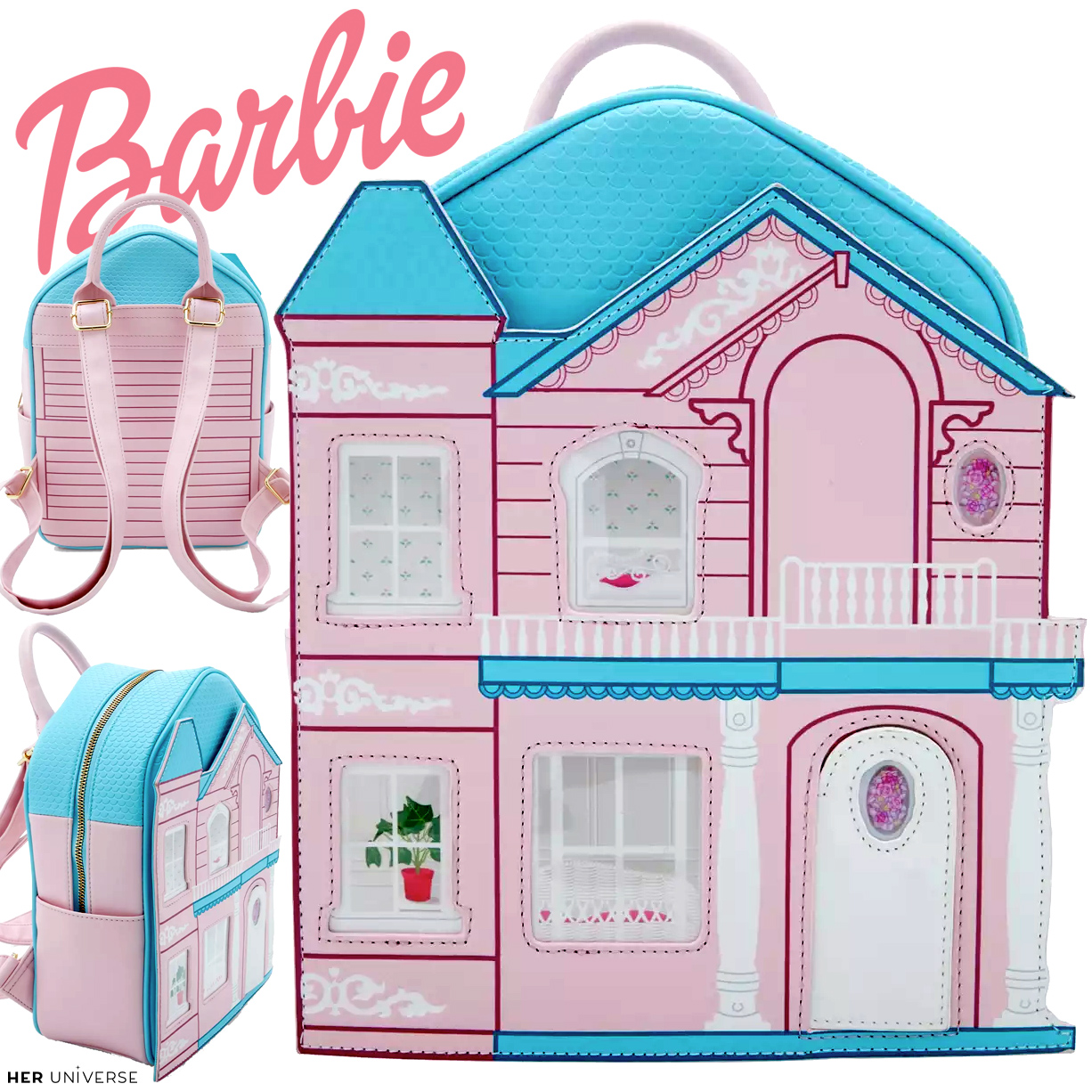 Casa Anos 90 Barbie Luxo 3 Andares