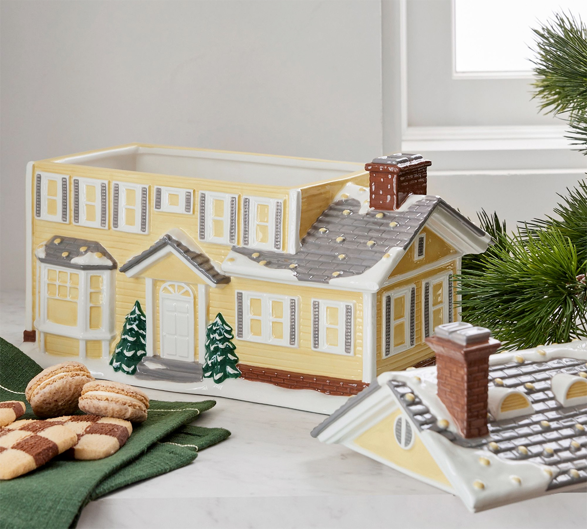 Pote de Cookies Casa da Família Griswold em Férias Frustradas no Natal (1989)
