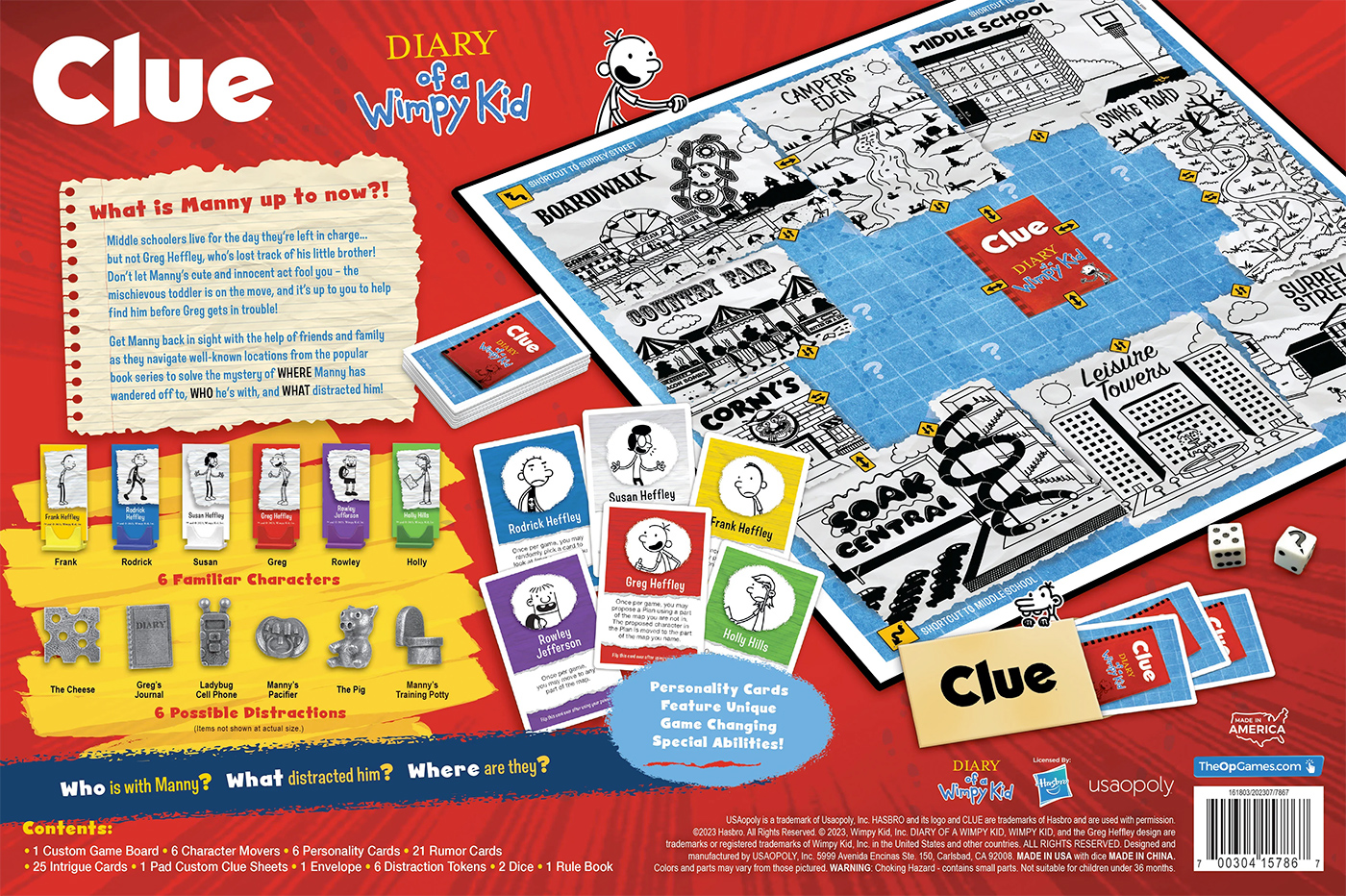 Diary of a Wimpy Kid Clue (Detective) from the Book Series by Jeff Kinney