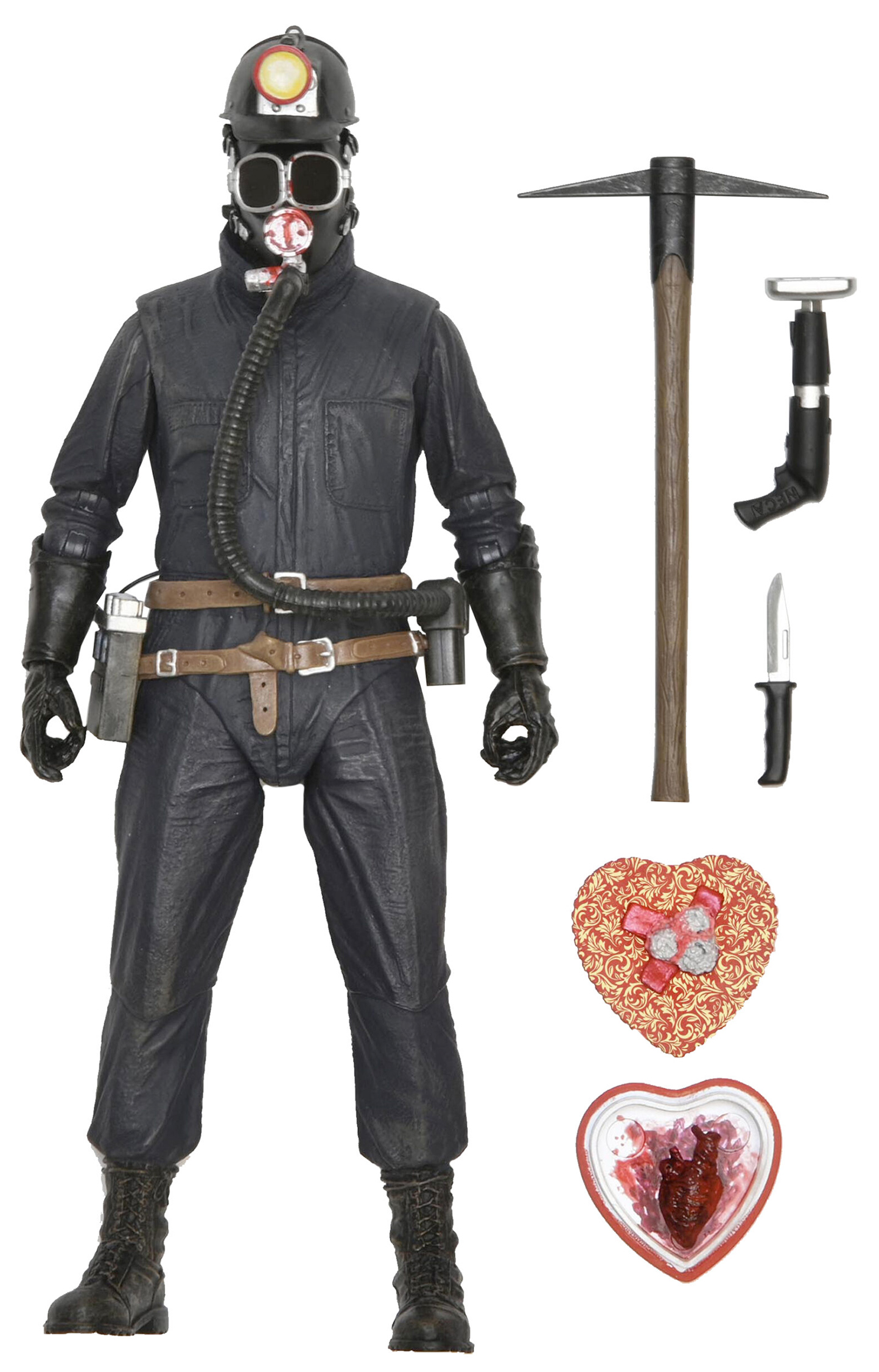 The Miner do Filme Slasher Dia dos Namorados Macabro (My Bloody Valentine) - Action Figure Neca Ultimate