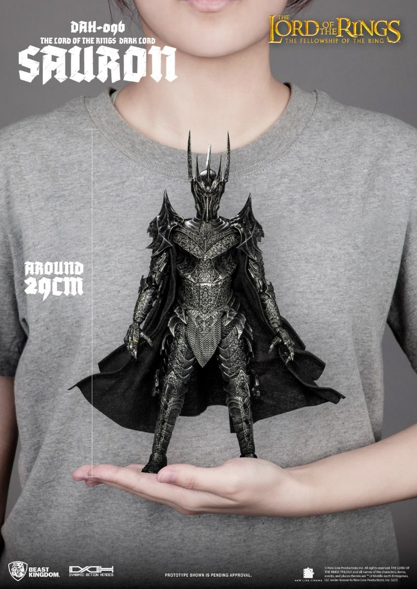 Sauron Dark Lord The Lord of the Rings: The Fellowship of the Ring Dynamic Action Hero